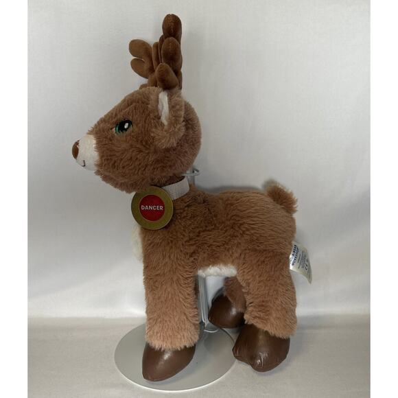 BUILD A BEAR DANCER TEAM SANTA RUDOLPH THE REINDEER 15" PLUSH STUFFED RETIRED - Picture 1 of 7